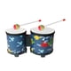 thumbnail image 1 of Juego de batería Bongo de 5 y 6 pulgadas, tambor de mano , tambor de iluminación musical, bongos de práctica para principiantes profesionales Mar, 1 of 10