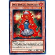 YuGiOh Hidden Arsenal 6: Omega XYZ Super Rare Laval Volcano Handmaiden HA06-EN002