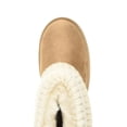 thumbnail image 5 of No Boundaries Women's Foldover Sweater Faux Fur Boots, 5 of 7
