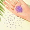 thumbnail image 3 of 24pc Preciosa® Crystal Beads Czech Crystal 451 19 602 Round 20310 Violet 4mm Hole: 1mm, 3 of 4
