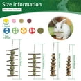 thumbnail image 2 of Lzvxtym Rabbit Chew Toys,Pet Bunny Tooth Chew Toys,Organic Natural Wood Grass Ideal for Bunny, Chinchilla,Guinea Pigs,Hamsters Teeth Grinding,23Pcs, 2 of 8