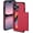 Red, variant on KOMI Compatible with iPhone 15 Pro Max Wallet Case with Credit Card Holder Hidden Card Slot Slim Shockproof Protective Hard Cover for Women Man, Clear