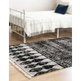 thumbnail image 3 of Rugs.com Cherokee Collection Rug – 9' x 12' Black High Rug Perfect For Living Rooms, Large Dining Rooms, Open Floorplans, 3 of 9