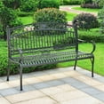 thumbnail image 2 of Pemberly Row Banc 3 Places Moderne / Contemporain en Fer Ségovie, 2 of 2
