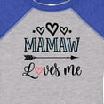 thumbnail image 4 of Inktastic Mamaw Loves Me Grandchild Girls Baby Bodysuit, 4 of 5