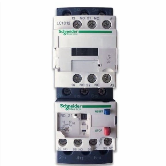 Schneider Motor Starter Assemble 9A Coil 240V Overload Relay 8-10Amp.