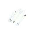 thumbnail image 2 of INSPIRE CHIC Y Shape Adjustable Elastic Clip-on Braces Pants Suspender Unisex White 84cm/33inches, 2 of 2