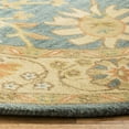 thumbnail image 3 of SAFAVIEH Classic Anabella Oriental Wool Area Rug, Blue/Light Gold, 6' x 6' Round, 3 of 10