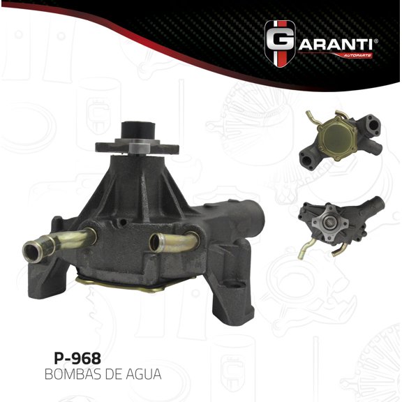 Bomba Agua Garanti Para Chevrolet S10 1996 - 2004