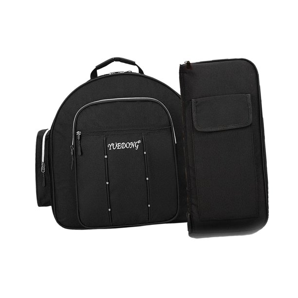 Bolsa de tambor portátil Sunnimix de tela Oxford a prueba de golpes negro