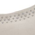 thumbnail image 5 of Wrangler Women Studded Hobo Crossbody Purse Western Suede Shoulder Bag with Adjustable Detachable Strap, Beige, 5 of 7