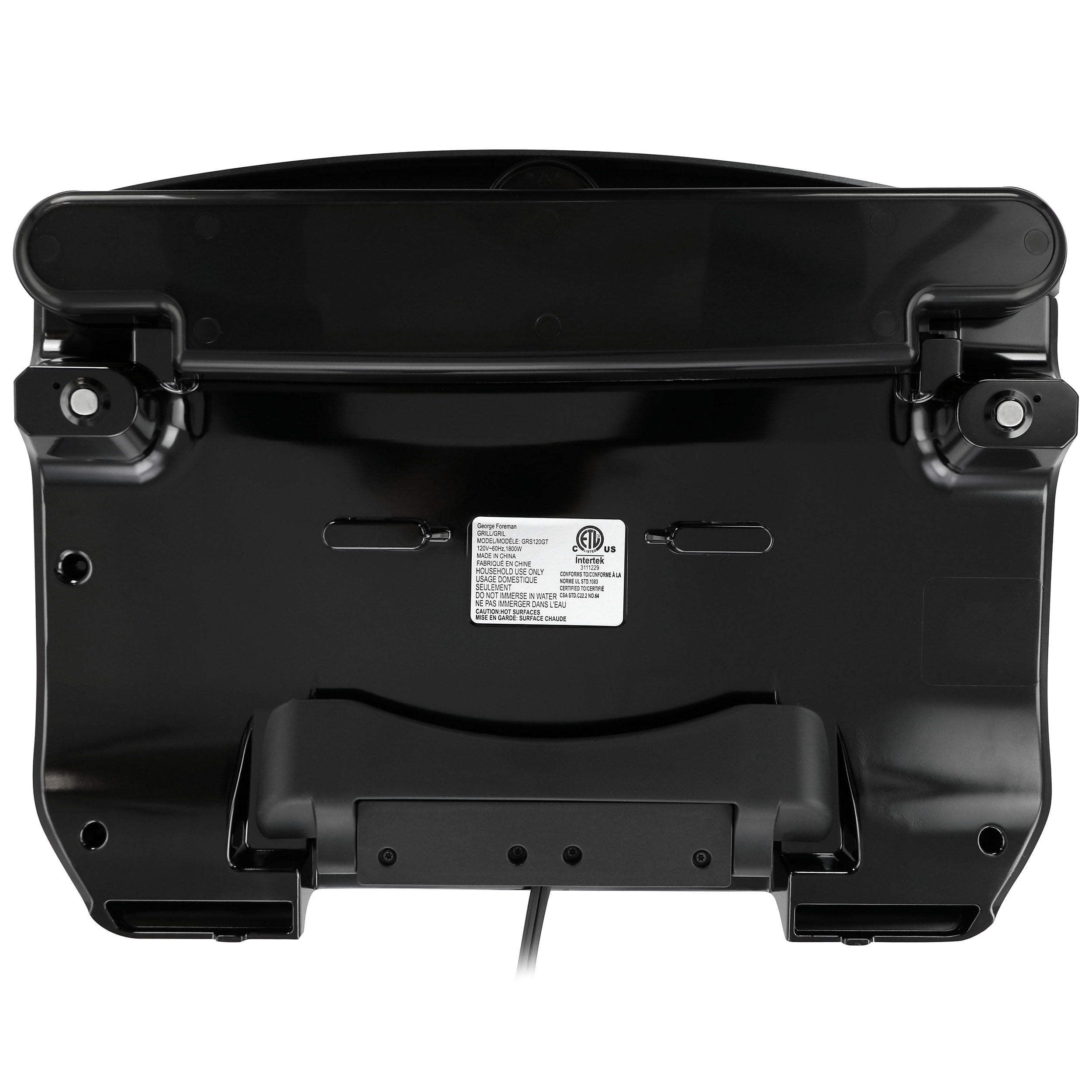 George Foreman 5 Serving Classic Plate Electric Grill in Black with Drip  Pan 985114387M - The Home Depot