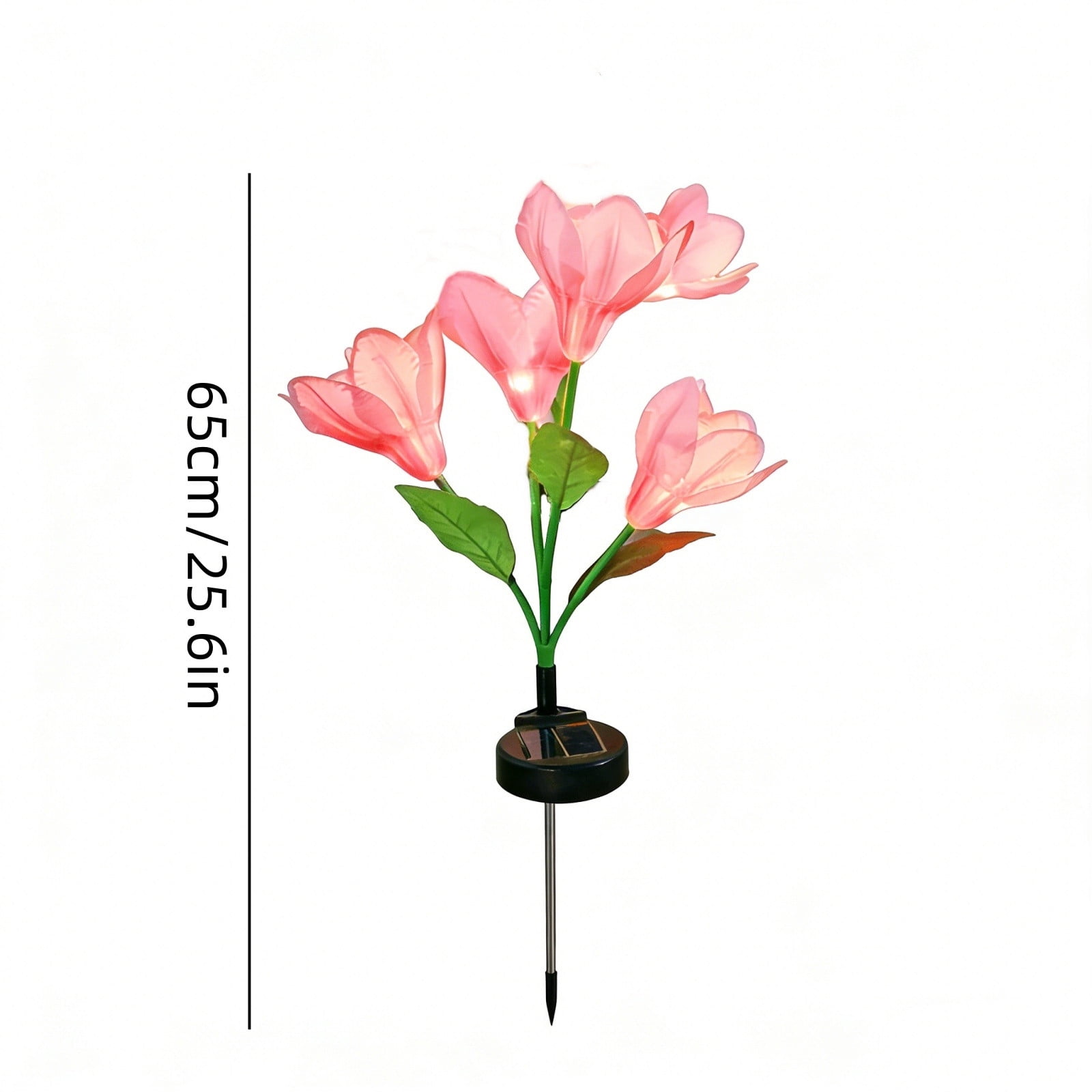 Solar Powered Daffodil Landscape Light Led Garden Light Decoration Landscape Lamp Beautiful Design White Light for Outdoor Home Use for Outdoor Pathway Courtyard and Villa Decor