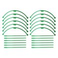 thumbnail image 2 of Tomato Cage Adjustable Plant Support Cages for Garden Climbing Plants Tomato Stakes Trellis Plastic Stackable Tomato Ring Cage for Vegetables Flowers Fruit Climbing Plant Indoor Outdoor, 2 of 9