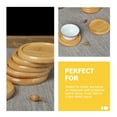 thumbnail image 5 of 6 Pcs Bamboo Office Decoration Decorations for Home Plant Pot Holder The Dish, 5 of 6