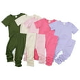 thumbnail image 2 of LYMAYTER 2PCS Infant Girls Boys Cotton T-Shirt Outfit for Kids Toddler Short Sleeve Soft Tees Tops Sets 12 Months - 7 Years, 2 of 10