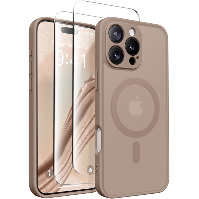 Funda magnética CAPRARO compatible con iPhone 16 Pro