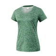 thumbnail image 3 of Clearance Items Fashion Casual Tee Clothes 2025 Trendy Women V Neck Short Sleeve Moisture Wicking Athletic Shirts Sport Activewear Top, 3 of 8