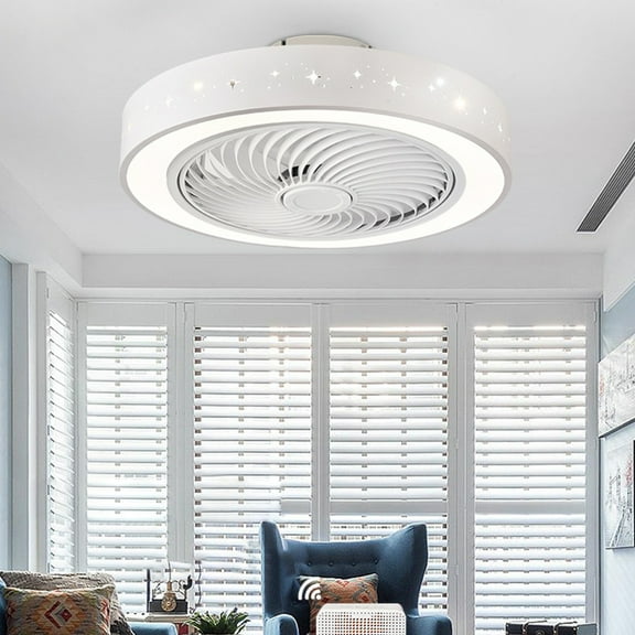 AZXY Ceiling Fan with Light,Flush Mount Ceiling Fans,Chandelier Ceiling Fans,Modern Ceiling Fans on Sale Or Clearance
