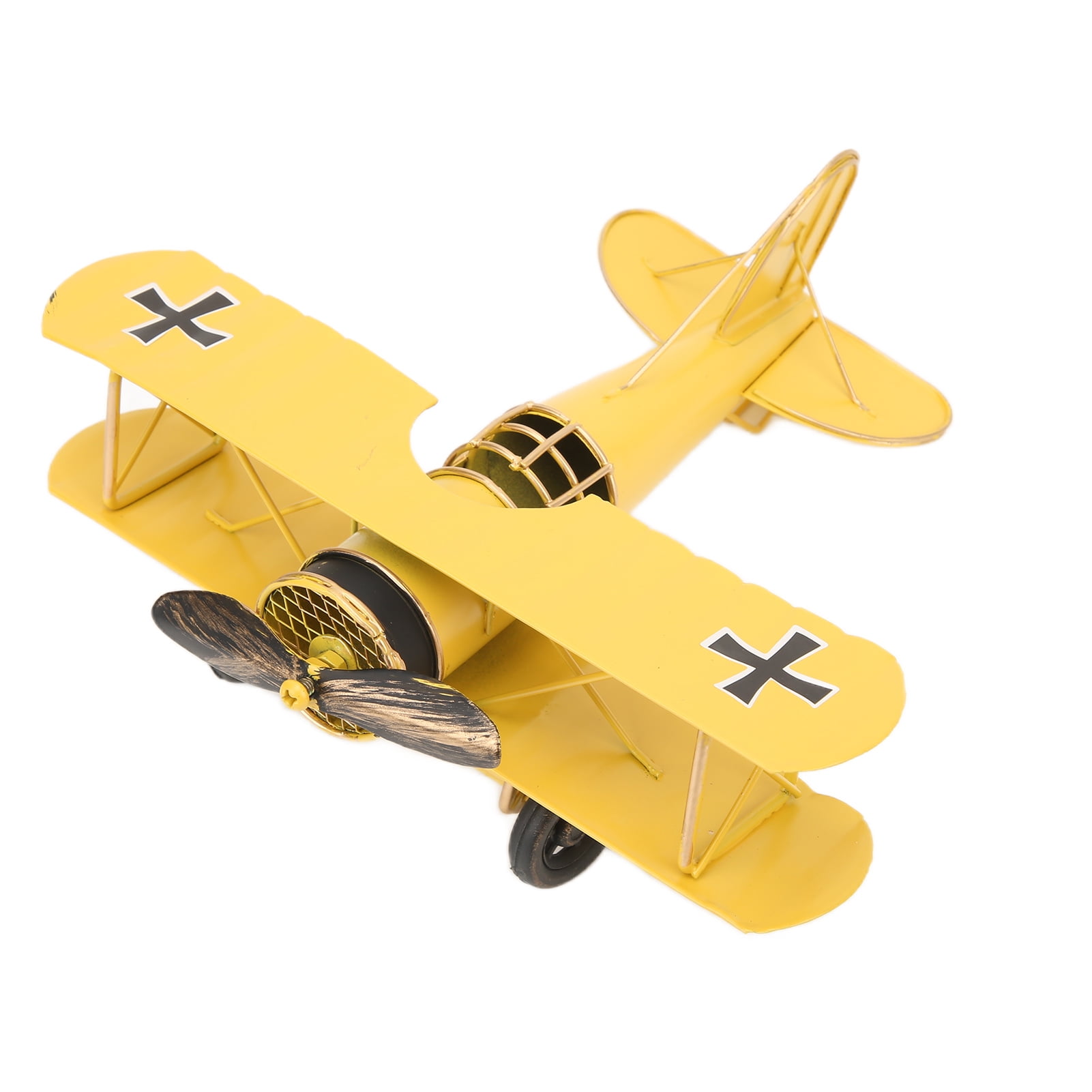 Vintage Metal Planes Model Iron Retro Aircraft Glider Biplane Pendant