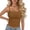 *Brown, variant on VBVC Women's Basic Spaghetti Strap Camisole , Ladies' Form Fitted Tank Top , Slim Fit Cropped Cami For Women,Beige,Free Size
