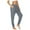 Grey, variant on Summer Pants for Women Solid Color Comfortable Running Sweatpants For Exercise And Loungewear Business Pants Women Yoga Trouser Casual Juniors Linen Elastic Running Leg Warmers Sparkly Khaki L