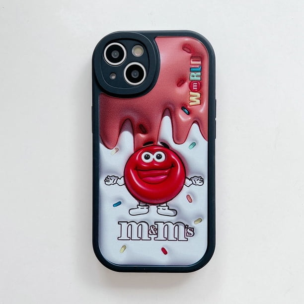 Funda Para OPPO Reno 8T 7 6 5 4 7Z 5F 4F A57 A77S A17 A78 A76 A96 A74 A95 A94 A93 A55 A54 A53 A33 A52 A92 A31 A16K A15S 5G 4G Oval Big Eye De Teléfono Suave Motivo Lindo Frijol De Chocolate