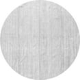 thumbnail image 1 of Ahgly Company Indoor Round Solid Gray Modern Area Rugs, 8' Round, 1 of 1