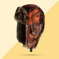 thumbnail image 3 of Unisex Cap Camouflage Plush Lining Ear Protection Brimless Windproof Autumn Winter Thicken Riding Trapper Hat for Outdoor, 3 of 10