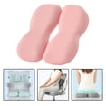 thumbnail image 1 of Cojín de apoyo para asiento trasero, almohada para de cadera, correa elástica extraíble, memoria para sillas, taburetes , Rosado Colco Cojín del asiento trasero, 1 of 8
