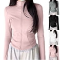 thumbnail image 7 of Ahabrexf Sun Protection Jacket for Women Long Sleeve Solid Color Lightweight Foldable, 7 of 7