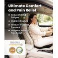 thumbnail image 2 of Cojín para asiento de auto Everlasting Comfort de espuma viscoelástica ortopédico, 2 of 9