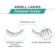 thumbnail image 4 of Pestañas postizas Ardell Natural Lashes Sexies negras, paquete de 4, 4 of 5