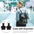 thumbnail image 2 of KAKOWELY Cover with Keychain 2pcs Silicone Case Finder Portable Protector with keyring Compatible with Airtag2.95"X1.77"X0.39", 2 of 5