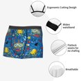 thumbnail image 3 of Gaeub Animals1 Print Men's Boxer Briefs,Super Fit Boxer Briefs for Men,Quick-Dry Underwear with 4-Way Stretch-Small, 3 of 5