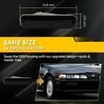thumbnail image 4 of 2PCS Smoked Lens Front Bumper Parking Light Turn Signal Light Turn Warning Light DRL Light Daytime Running Light With Amber/White LED For 1990 1991 Acura Integra, 4 of 8