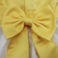 thumbnail image 5 of MSemis Kids Wedding Party Bowknot Petals Flower Girl Dress Yellow 12, 5 of 6