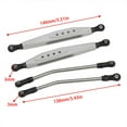 thumbnail image 3 of KLKCMS 2x Rear Lower Trailing Arm + 138mm Steering Link for Axial RR10 90048, 3 of 8
