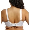 thumbnail image 2 of Elomi Lucie Banded Stretch Lace Plunge Underwire Bra (4490),36H,White, 2 of 5