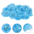 thumbnail image 2 of 30Pcs Multi-function Craft Flowers DIY Flower Fabrics Compact Sewing Flowers Sewing Supply, 2 of 9