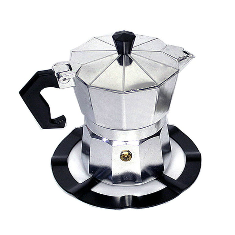 1pc 9-cup Capacity Moka Pot, Hand Drip Coffee Maker, Extraction Coffee  Filter, Octagonal Coffee Pot, Portable Moka Pot