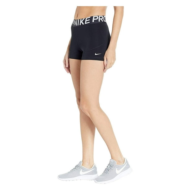 Nike Nike Pro Shorts 3 Black White Walmart Com Walmart Com