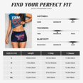 thumbnail image 5 of Sikiie Abstract Line Turtle Print Workout Shorts Women Scrunch Butt Gym Shorts Seamless High Waist Tummy Control Yoga Biker Athletic Shorts, 5 of 5