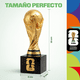 thumbnail image 2 of Trofeo COPA MUNDIAL DE LA FIFA 2026 Dorado 15 cm con Pedestal Acrílico, 2 of 8