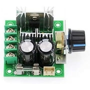 Treedix 2pcs12V~40V 10A PWM DC Motor Speed Control Switch Controller Voltage Regulator Dimmer