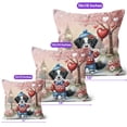 thumbnail image 4 of Happy Valentine’s Day Adorable Border Collie Puppy Holding Heart Balloon Pillow Cushion Double Sided Borders Dog Lovers Gifts Idea Throw Pillow - 00030, 4 of 4