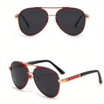 thumbnail image 3 of Large Frame Polarized Sunglasses for Drivers, Riders, and Outdoor Enthusiasts - UV400 Protection and Glasses Case Included, 3 of 4