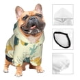 thumbnail image 3 of Fotbe Seahorse Sudadera con Estampado para Perros Pequeños – Suéter con Capucha para Mascotas, Tela Suave de Forro Polar con Bolsillo-XX-Large, 3 of 7