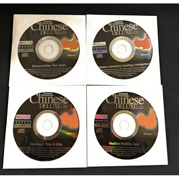 Learn How to Speak Mandarin Chinese Language - Instant Immersion 4 Audio CD Set