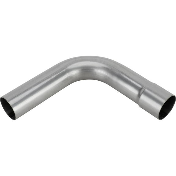 Mild Steel Exhaust Pipe Mandrel Bend, 90 Degree, 2-1/4 Inch O.D.